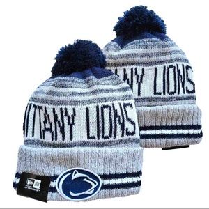New Era NCAA knit Pom beanie Penn State